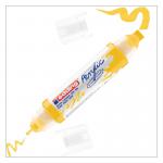 edding 5400 Acrylic 3D Double Liner Traffic Yellow 4-5400905