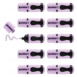 edding 7 Mini Highlighter Polybag of 10 Pastel Violet 4-7-10134