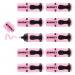 edding 7 Mini Highlighter Polybag of 10 Pastel Rose 4-7-10138