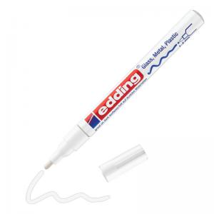 edding 751 Gloss Paint Marker Blister of 1 White 4-751-1-1049