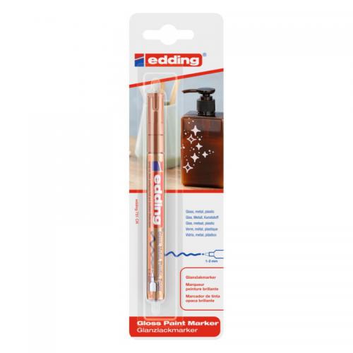 edding 751 Gloss Paint Marker Copper 1Pc Blister 4-751-1-1055