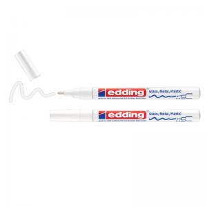 edding 751 Gloss Paint Marker Blister of 2 White 4-751-2-1049