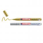 edding 751 Gloss Paint Marker Blister of 2 Assorted 4-751-2-1-53-54