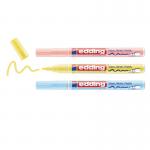 edding 751 Gloss Paint Marker Set of 3 Assorted Pastel 4-751-3-099
