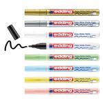 edding 751 Gloss Paint Marker Set of 8 Assorted Pastel 4-751-8-099