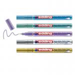 edding 780 Gloss Paint Marker Set of 5 Assorted Metallic Special 4-780-5-099