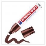 edding 800 Permanent Marker Brown 4-800007