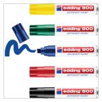 edding 800 Permanent Marker Folding Box of 5 Assorted 4-800999