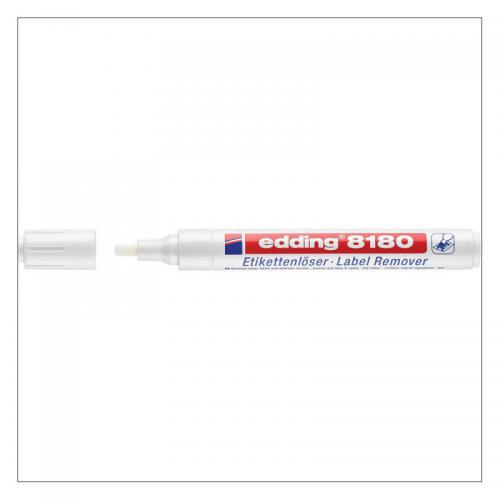 edding 8180 Label Removal Marker Blister of 1 4-8180-1-4