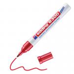 edding 8300 Industry Permanent Marker Red 4-8300002
