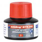 edding Btk 25 Refill Service Whiteboard Marker Red 4-BTK25002