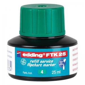 edding Ftk 25 Refill Service Flipchart Marker Green 4-FTK25004