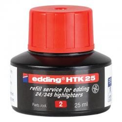 edding Htk 25 Refill Service Highlighter Red