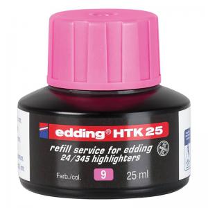 edding Htk 25 Refill Service Highlighter Pink 4-HTK25009