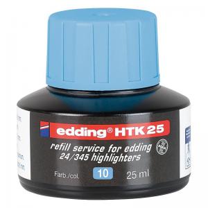 edding Htk 25 Refill Service Highlighter Light Blue 4-HTK25010
