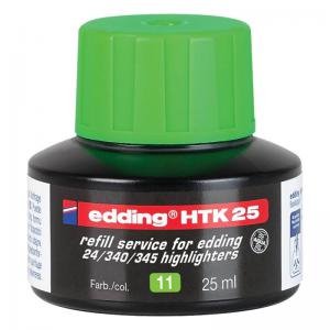 edding Htk 25 Refill Service Highlighter Light Green 4-HTK25011