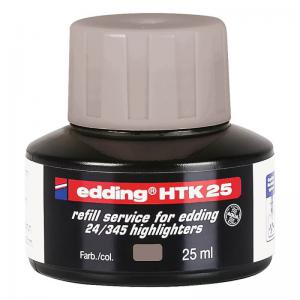 edding Htk 25 Refill Service Highlighter Grey 4-HTK25012