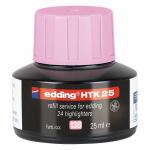 edding Htk 25 Refill Service Highlighter Pastel Rose 4-HTK25138
