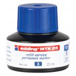 edding Mtk 25 Refill Service Permanent Marker Blue 4-MTK25003