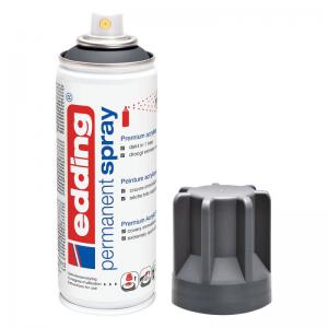 edding 5200 Permanent Spray Premium Acrylic Paint Anthracite Matt