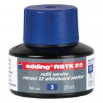 edding Rbtk 25 Refill Service Retract 12 Whiteboard Marker Blue 4-RBTK25003