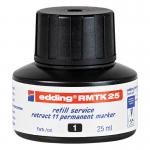 edding Rmtk 25 Refill Service Retract 11 Permanent Marker Black 4-RMTK25001