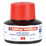 edding Rmtk 25 Refill Service Retract 11 Permanent Marker Red 4-RMTK25002