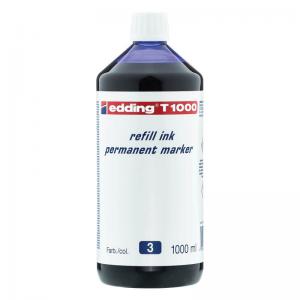 edding T 1000 Refill Ink Permanent Marker Blue 4-T1000003