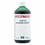 edding T 1000 Refill Ink Permanent Marker Green 4-T1000004