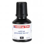 edding T 25 Refill Ink Permanent Marker Black 4-T25001