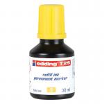 edding T 25 Refill Ink Permanent Marker Yellow 4-T25005
