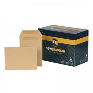 New Guardian Envelope C5 Press Seal Manilla 135gsm Box250 D26103