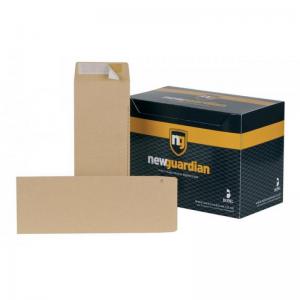 New Guardian Envelope 305x127mm Manilla 135gsm PeelSeal Box250