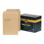 New Guardian Envelope C4 Window Manilla PeelSeal Box250 #F24203 311368