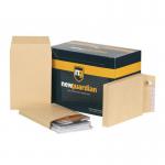 New Guardian Envelope Gusset PeelSeal Manilla 135gsm 241x165mm Box100 315347