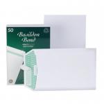 BBond Envelpes C5Wht 120gsm Swrap Pack of 50 #282726 4039481