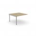 C-sense 1 Person Bench Add-On Portal Top 1000 x 600 - Urban Oak SLV CSE-1PB-ADD-TP1060/UO/SLV