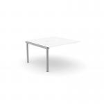 C-sense 1 Person Bench Add-On Portal Top 1000 x 600 - White SLV CSE-1PB-ADD-TP1060/WH/SLV