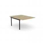 C-sense 1 Person Bench Add-On Portal Top 1000 x 800 - Urban Oak BLK CSE-1PB-ADD-TP1080/UO/BLK