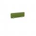 PET Screen - Desk Mounted Straight Top 1190w x 400h - Plain - Green Citrus (Brackets Not Included) CS/ST/12-4/GC