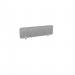 PET Screen - Desk Mounted Straight Top 1390w x 400h - Plain - Grey (Brackets Not Included) CS/ST/14-4/GR