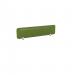 PET Screen - Desk Mounted Straight Top 1590w x 400h - Plain - Green Citrus (Brackets Not Included) CS/ST/16-4/GC