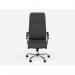 Idaho A-540-01 High Back Swivel Chair - MF-165T Mech Missouri Arms Alpha 700 Base - Lotus Black L001 IDAHO/A-540-01/L001