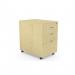 Kito Contract High Mobile Pedestal 3 Drawer 600D x 639H- Beech KIT-HIGMP/BE