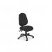 SESTRI high back chair with 2 lever mechanism - black seat and back base MCC-SESTRI/BLK