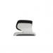 NV Headrest for Lime White Frame Chair, Black Fabric NV/HEADREST/LME/BLK