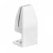 The picture shows an Edit Office Desk Screen Bracket made of PET material. It is designed for under mount installation on a single white desk, featuring a PJ-4 style. The bracket appears sleek and modern, providing a sturdy support for desk screens.