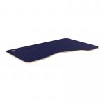 K Top With Rounded Corners Alu Portals, 1600 x 1000 x 18mm, Right - NAVY BLUE PLY P-KR1610R/NB