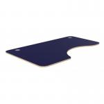 Radial Top With Rounded Corners Alu Portals, 1600 x 1000 x 18mm, Left - NAVY BLUE PLY P-RDR1610L/NB