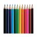 Classmaster Colouring Pencils Assorted (Pack of 12) CPW12 EG60067